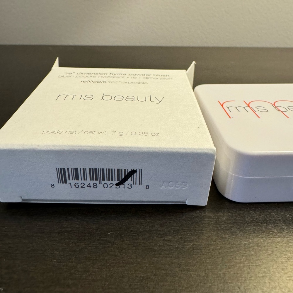 RMS Beauty ReDimension Hydra Powder Blush Sangria .25 oz 7 g Full Size NIB - Picture 4 of 4